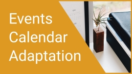The Events Calendar adaptation
