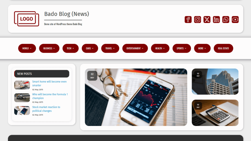 Review of Bado Blog Premium WordPress Theme