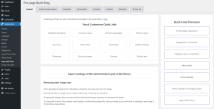 Additional settings and features (Bado Blog)