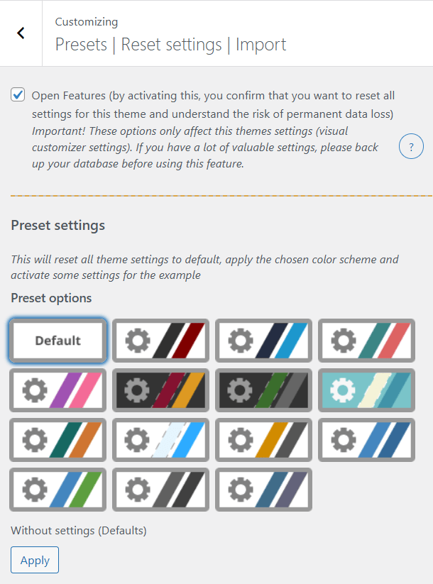 Customizing colors in the Bado Blog Premium theme