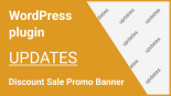 Discount Sale Promo Banner Plugin Update List
