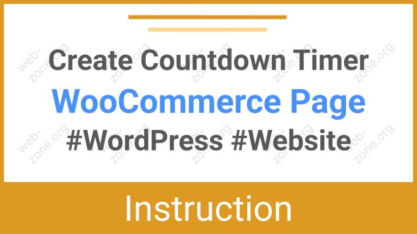 How to Create a Countdown Timer on a WooCommerce Page
